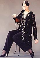 Versailles Jacket, Slip Cami, Soft Pants