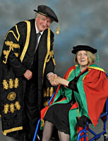 Dr. Clayden & Vice Chancellor