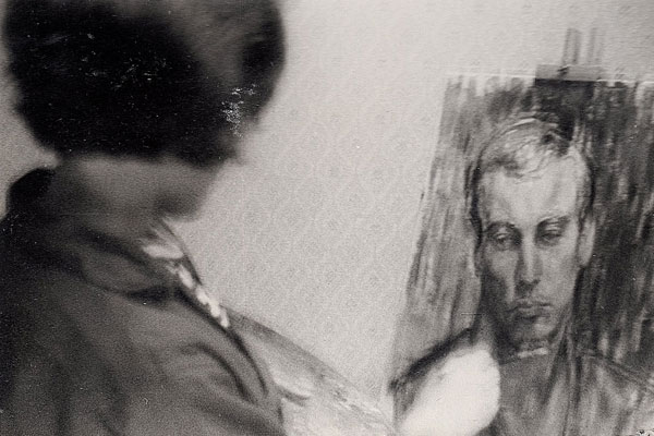 Painting Roger, 1960